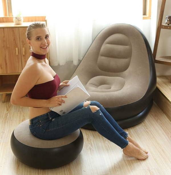WF ENTERPRISES PVC 2 Seater Inflatable Sofa