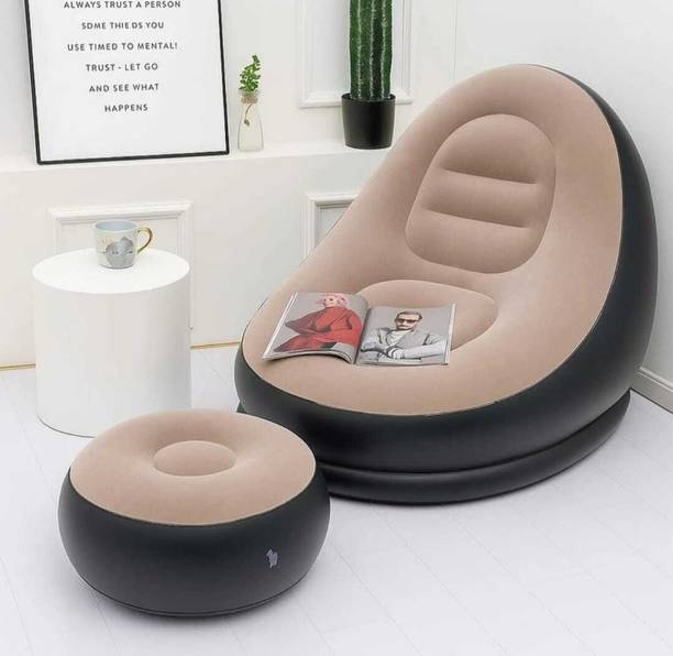 srrwe Cozy Air Lounger Series PVC 2 Seater Inflatable Sofa
