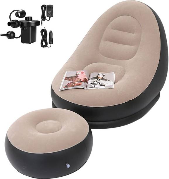 Sahaj Enterprise Air Sofa Chair .ASF-12577 Leatherette 2 Seater Inflatable Sofa