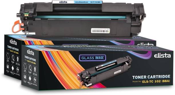 Elista 88A Toner Cartridge for HP Laserjet P1007/P1106/P1108/M1136/M1213nf/M1216nfh Black Ink Toner
