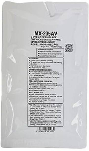 Crid MX-235AV, MX235 Black Developer Toner Compatible for Sharp AR-5618, AR-5618D Black Ink Toner