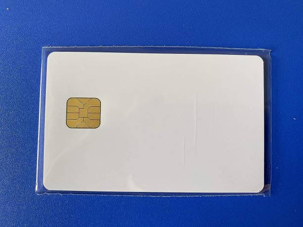 verena PVC CHIP Card SLE/ISSI 4428 Contact IC Card for for Inkjet Printers(EPSON) -5 White Ink Cartridge
