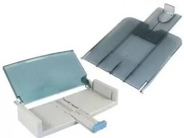 ajaycomputers HP M1005 MFP Printer Paper Out Tray & Input Paper Tray With Cover Combo Set Grey Ink Toner