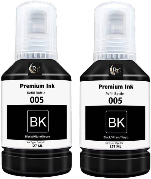 RT 005 ink For Epson Ecotank M1100,M1120,M1140,M1170,M1180,M2140,M2170,M3140,M3180 Black - Twin Pack Ink Bottle