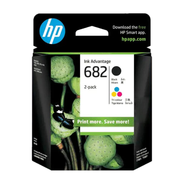 HP Advantage 6000, 6400 series , 1200 , 2300 , 2700 , 4100 Black + Tri Color Combo Pack Ink Cartridge