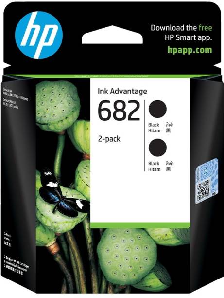 HP 682 Black - Twin Pack Ink Cartridge