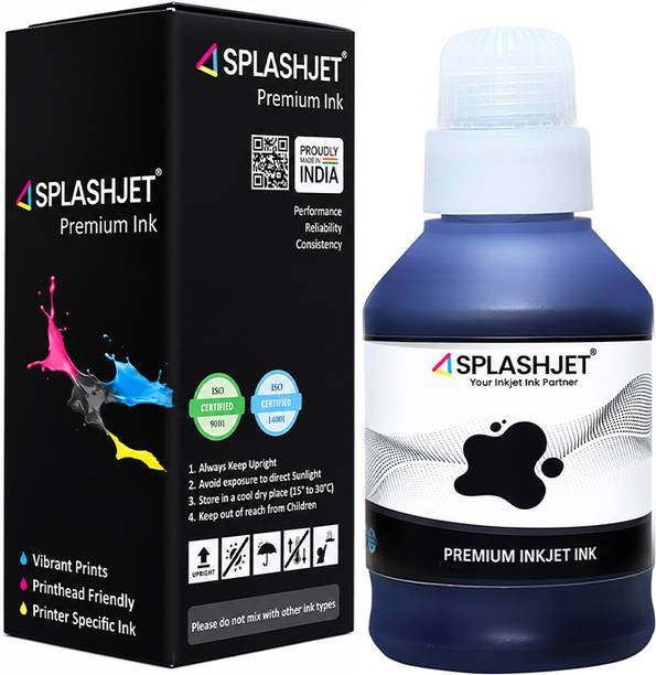 Splashjet GI-76CompatiblePigmentInkforCNGXPrintersGX1070,GX2070,GX3070–170gmxBlack-506016 Black Ink Bottle