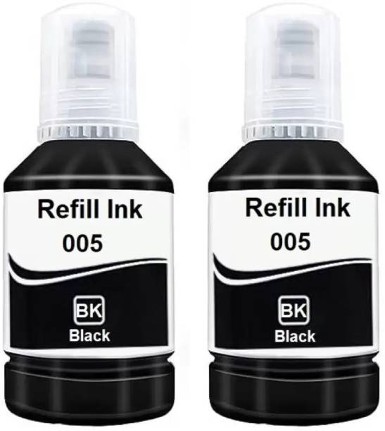 GPN PRINT 005 Refill Ink for Compatible Epson M2140, M1100, M1120, M2110, Printer(2Pcs) Black Ink Bottle