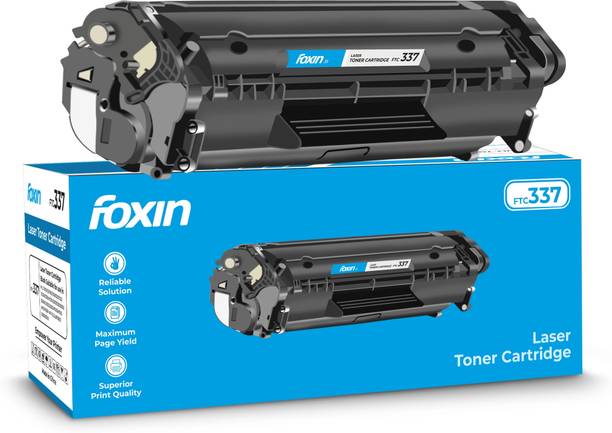 Foxin FTC 337 Laser Toner Cartridge for HP & CANON Printers Black Ink Cartridge