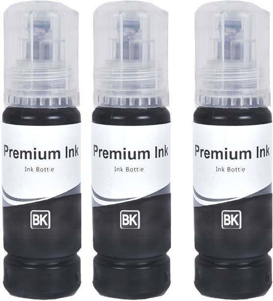 R C Print 001/003/008 Refill Ink for L3110, L3250, L3252 L3115, L3116, L3101 Printer Black Ink Bottle