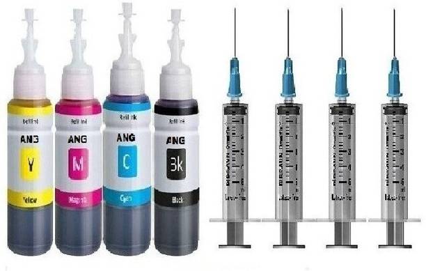 Ang 682 Ink Cartridge Compatible For hp 4178 Printer Each Bottle 100 ML Black + Tri Color Combo Pack Ink Cartridge