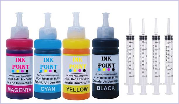 PRINTIFY HP DeskJet Ink Advantage 4178 Inks Compatible Premium ink Black + Tri Color Combo Pack Ink Bottle