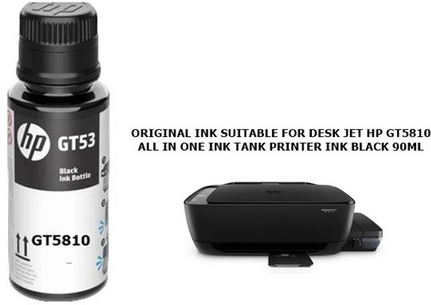 HP GT5810 DESK JET INK TANK PRINTER ALL IN ONE ORIGINAL INK Black Ink Bottle