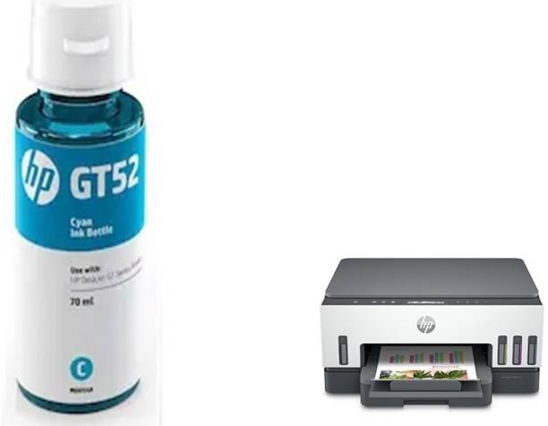 HP 720 ORIGINAL INK FOR HP 720 SMART TANK INK TANK ALL IN ONE WIFI PRINTER Cyan Ink Bottle
