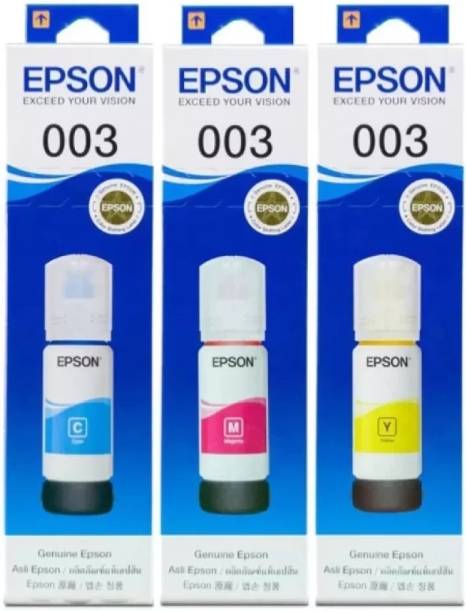 TECHH Epson 003 65 ml for L3200/L3250/L3251/L3210/L3252/L3211/L3100 Tri-Color Ink Bottle
