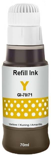 Gedi GI71 Refill Ink for Canon G1020,G2020,G2021,G2060,G2730,G3020,G3021 Printer Yellow Ink Bottle