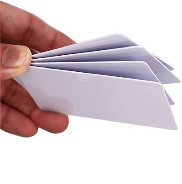 Saliy Plain Pvc card for Evolis printer ,magic printer ,thermal card 600Pcs White Ink Toner