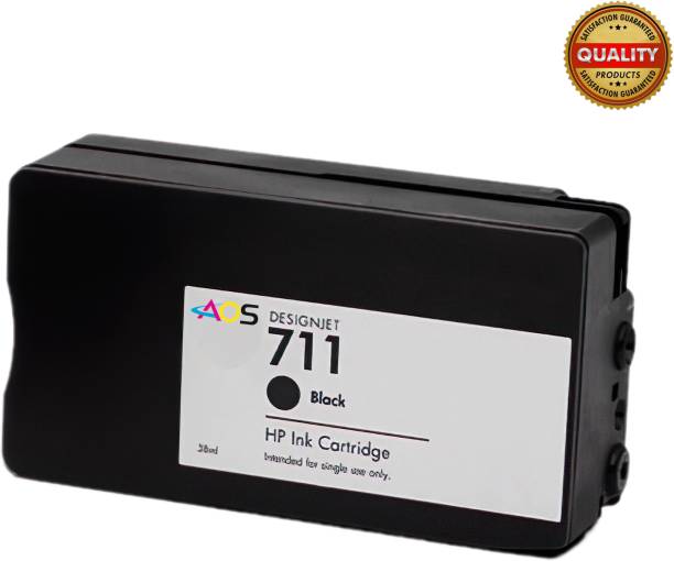 Aaos 711 Genuine-Quality Black Ink Cartridge