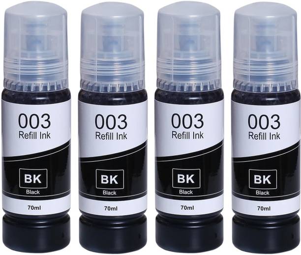 Ang 003 High Quality Ink for Eps L3110,L3150,L3152, L5190,L4150,L4160,L6160,L6190 Black Ink Bottle