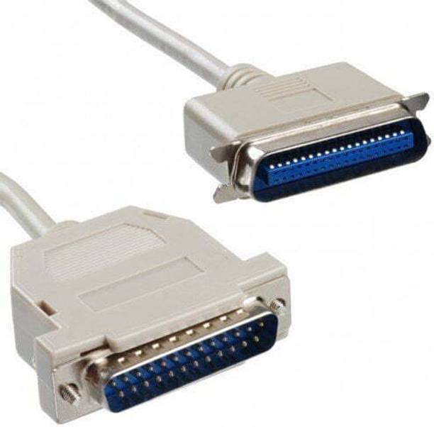 jaiswal LPT Printer Cable Wire for Dot Matrix and Old Inkjets Printer (3 Meter) Grey Ink Toner