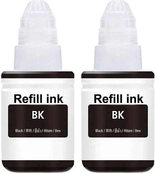 R C Print GI-790BK for G1010,G2000,G2010,G2012,G3000,G3010,G3012,G4010 Black - Twin Pack Ink Bottle