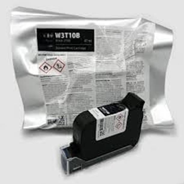 Xehphi W3T10B Solvent Print Cartridge for Coding of Printer Spare Parts 2590 Black Ink Cartridge