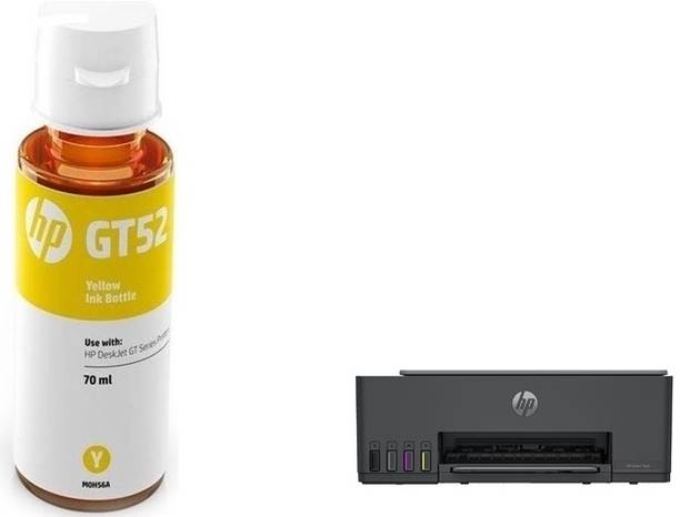 HP 584 ORIGINAL INK FOR HP 584 SMART TANK INK TANK ALL IN ONE WIFI PRINTER Yellow Ink Bottle