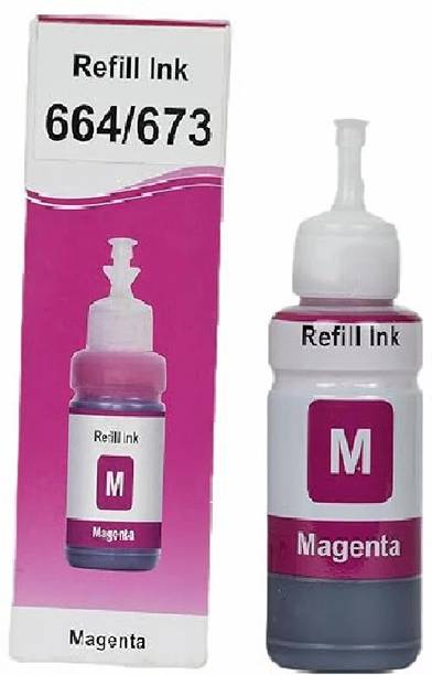 R C Print 664/673 Refill Ink for G1010 G2000 G2002 G2010 G2012 G3000 Printer Magenta Ink Bottle