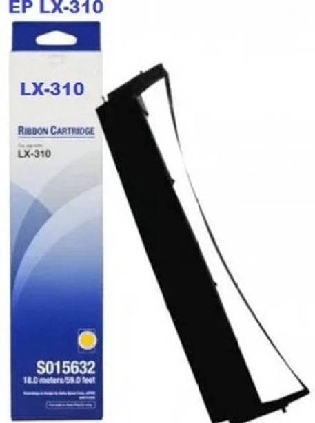 HipponixTech Epso.n LX 310 Twin Ribbon (SET OF 1) Black Ink Cartridge Black Ink Cartridge