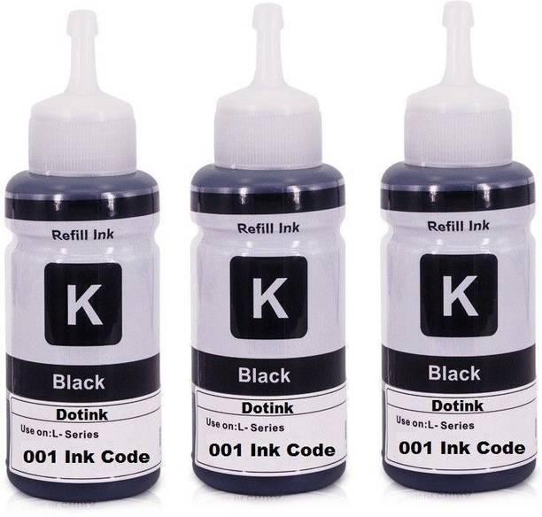 KVLZRKL for 001 Dye Ink Compatible for L4150, L41 Black Ink Bottle