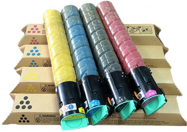Crid MP C2503 C2003 C2011 C2004 C2504 COLOR SET COMPAITABLE Black + Tri Color Combo Pack Ink Toner