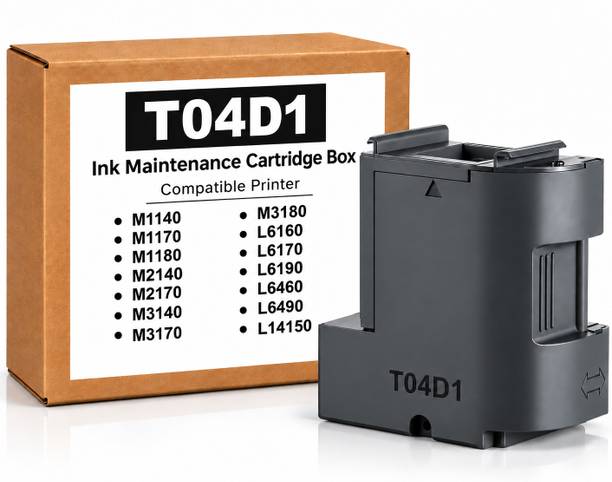 verena T04D1 Ink Maintenance Box Compatible for L6160, M2140, M3140, M3170 Printers Black Ink Cartridge