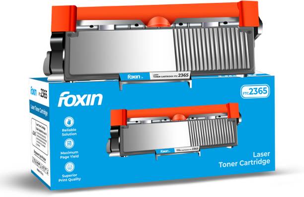 Foxin FTC-2365 Toner Cartridge Compatible for Brother Laser Printer Series Black Ink Cartridge