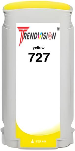 trendvision 727 (130ML)YELLOW Ink Cartridge for DesignJet T1500 Printer,T1500 ,T2500,T920 Yellow Ink Cartridge
