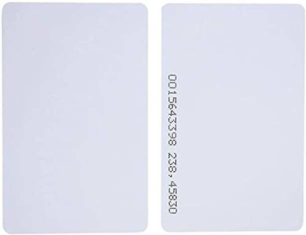 Kosh RFID Cards 0.8mm Smart Thermal Printable for Access Control System (Pack Of 10) White Ink Cartridge