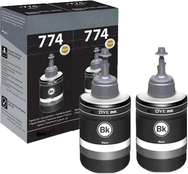 GREENBERRI Ink Compatible For T7741 Compatible for M100,M105,M200,M205 ,L655 ,L1455 Black Ink Bottle