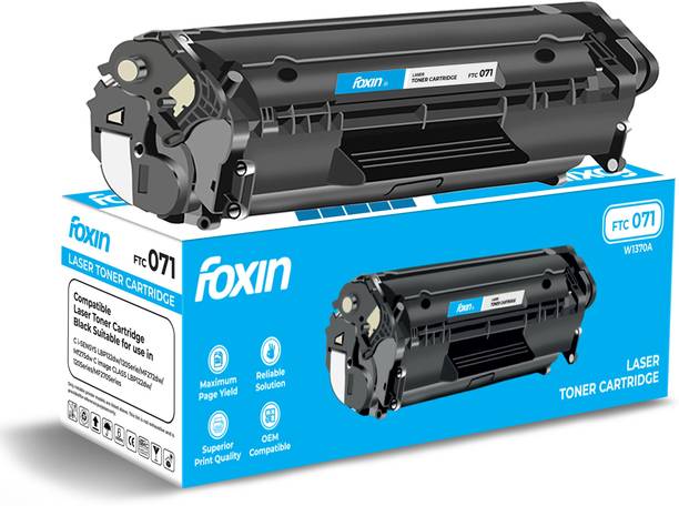 Foxin FTC 071 Toner Cartridge Compatible with Canon LBP122dw, MF272dw, MF275dw, MF 120 Black Ink Cartridge