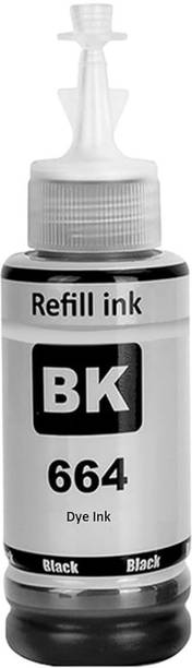 Corexa 664/673 Refill Ink Compatible For L130,L360,L380,L565,L405,L455,L485 Printer Black Ink Bottle