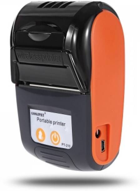 DIVYE PT-210 Portable Bluetooth Thermal Printer Handheld 58mm Receipt Printer Black Ink Toner
