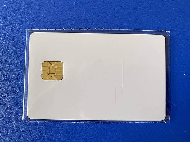 Salty PVC CHIP Contact IC Card for for Inkjet Printers Pack of 5 White Ink Cartridge