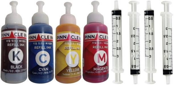 PINNACLE Inks Compatible Premium ink for HP DeskJet Ink Advantage 2335 All-in-One Printer Black + Tri Color Combo Pack Ink Bottle