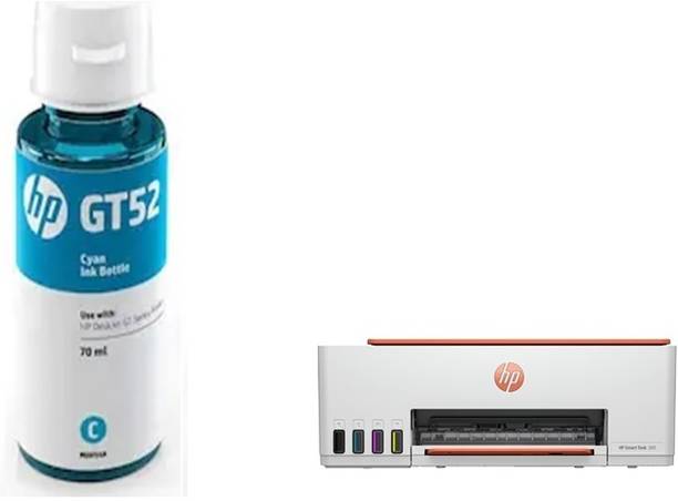 HP 589 ORIGINAL INK FOR HP 589 SMART TANK INK TANK ALL IN ONE WIFI PRINTER Cyan Ink Bottle