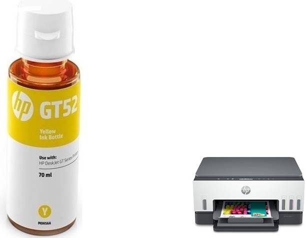 HP 670 ORIGINAL INK FOR HP 670 SMART TANK INK TANK ALL IN ONE WIFI PRINTER Yellow Ink Bottle