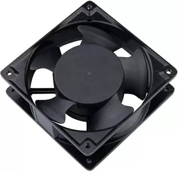 METRO IMPEX AC Axial Cooling Blower Exhaust Rotary Fan, for The Room,Office Kitchen,Black Inline Fan