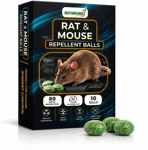 Naturemist Rat killer | Rat Repellent Balls | Rat Repellent Instant Rodent Control
