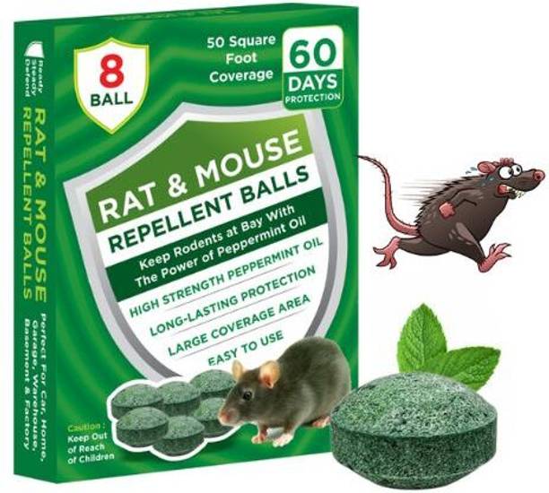 kantaba Natural Rat Repellent Balls, Rat Repellent Trap For Home,Car And Office