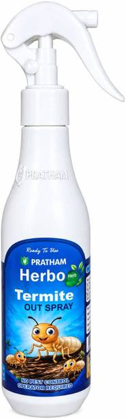 PRATHAM PEST CONTROL Herbo Termite Out Spray 160 ml | Ready-to-Use Termite Control Spray