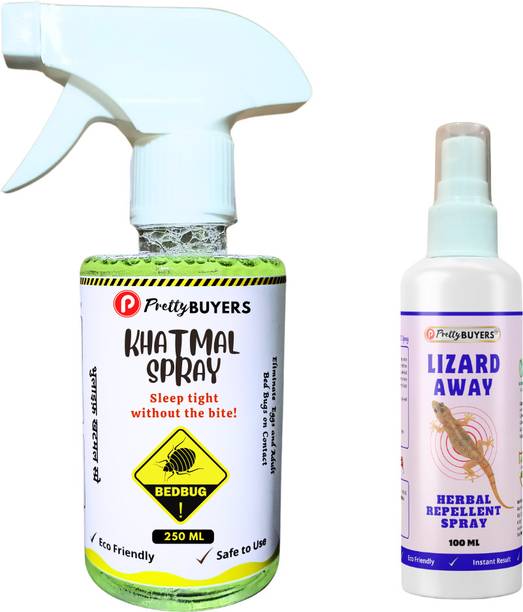 PrettyBUYERS Organic Khatmal Marne Ki Spray & Lizard Repellent Spray For Insect Free Home