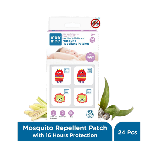 MeeMee Multipurpose Breathable Mosquito Repellent Patch with 16 Hours Protection