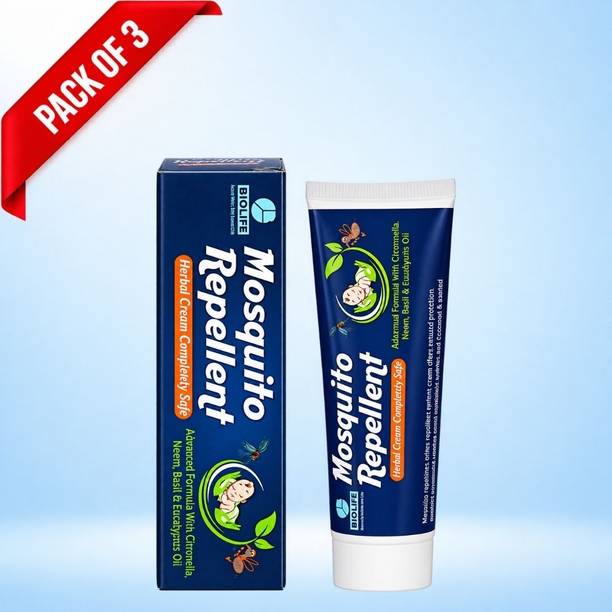 Biolife Technologies Herbal Mosquito Repellent Cream with Neem Oil